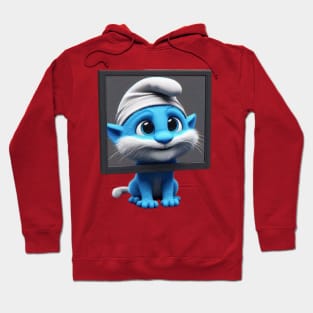 Smurf cat meme Hoodie